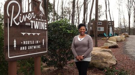 Video thumbnail: North Carolina Weekend 1711: From River and Twine Tiny House Hotel