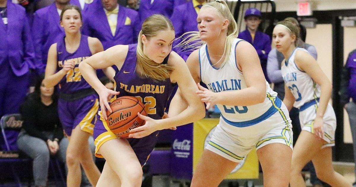 High School Activities 2023 Girls A Basketball Hamlin vs. Flandreau