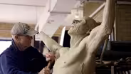 Sculptor Alan Cottrill