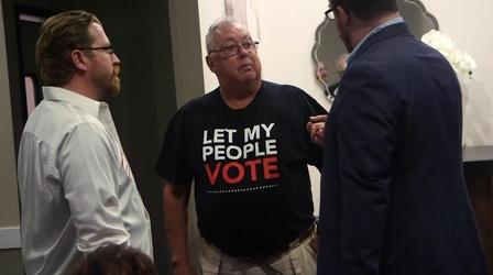 Video thumbnail: PBS NewsHour Florida may restore voting rights to some felony offenders