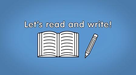 Video thumbnail: Let's Learn Let’s read and write!