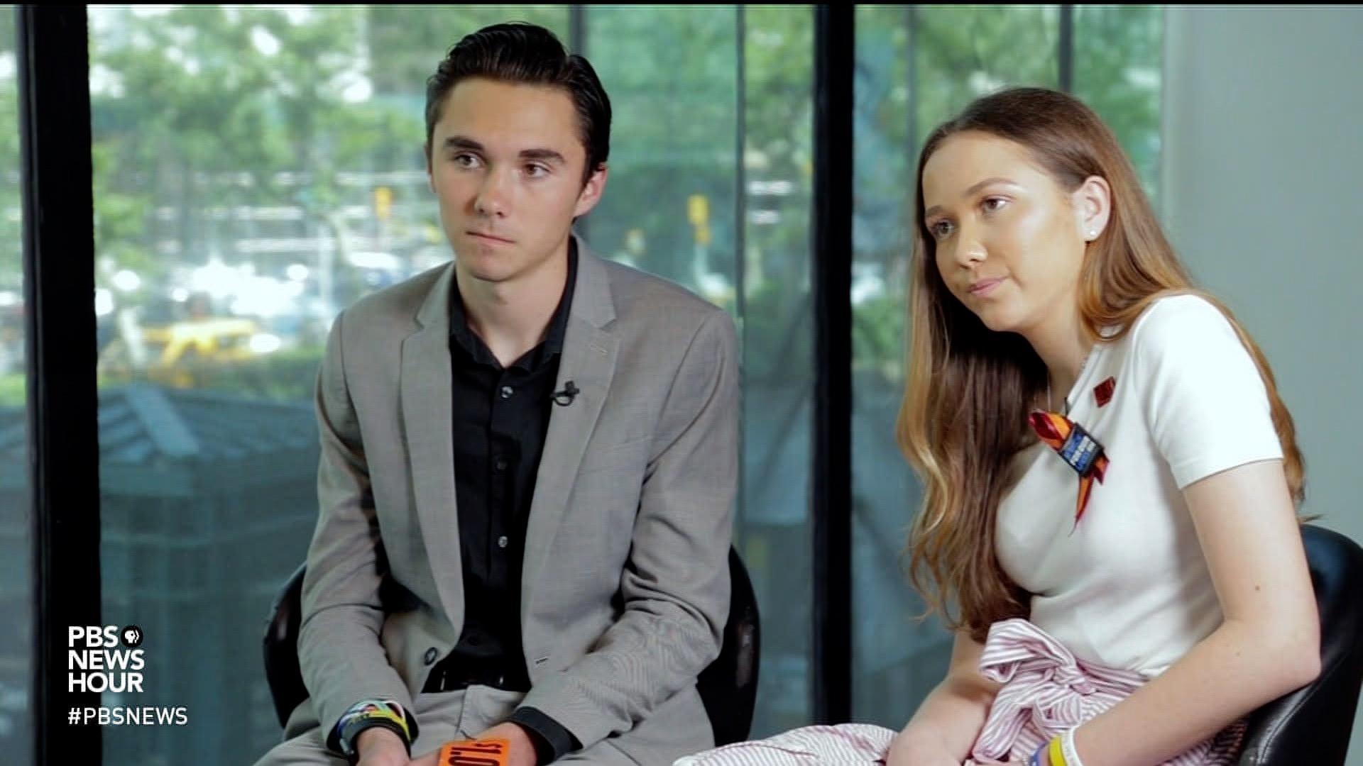 Parkland siblings David and Lauren Hogg say #NeverAgain