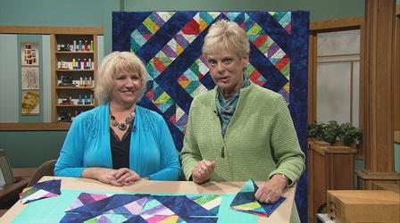 Video thumbnail: Sewing With Nancy Strip-by-Strip Patchwork Quilts - Part 1