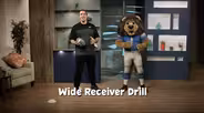 Football Drill – WR Position