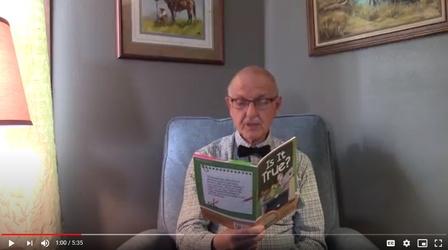 Video thumbnail: Story Time with Wyoming Authors Gene Gagliano: Is It True? Part 1