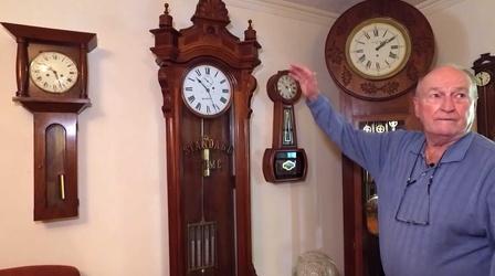 Video thumbnail: Illinois Stories Dick Romer, Clock Collector