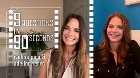 Video thumbnail: film-maker 9 Questions in 90 Seconds | Adeline Ferro & Ivelin Giro