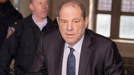 Video thumbnail: PBS NewsHour New York court overturns Harvey Weinstein's rape conviction