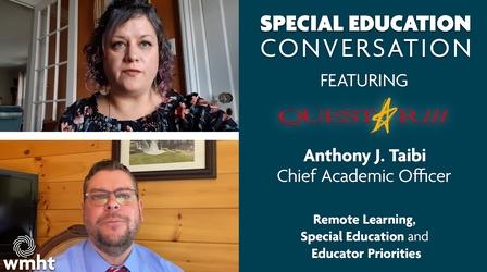 Video thumbnail: Education and Community Remote Learning, Special Education & Educator Priorities