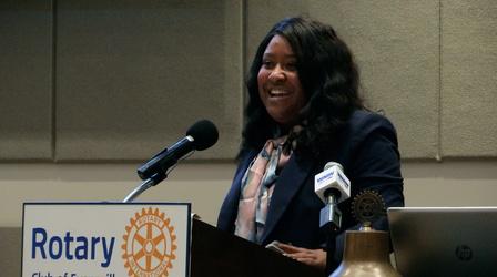Video thumbnail: Evansville Rotary Club Regional Voices: Tanisha D. Carothers