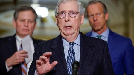 Video thumbnail: Washington Week with The Atlantic Questions linger over McConnell's future after freeze-up