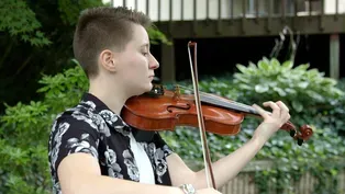 Violinist Sean Perry