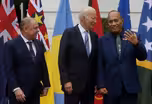 Biden hosts Pacific leaders in effort to counter China