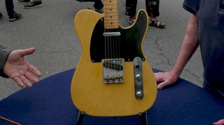Video thumbnail: Antiques Roadshow Appraisal: 1950s Fender Broadcaster Neck on Reiusse Body