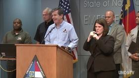 Video thumbnail: NC Emergency Management and Weather NC Gov. Cooper: Hurricane "Florence": 3:30PM -9/15