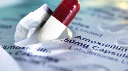 Video thumbnail: PBS NewsHour Global antibiotic overuse is like 'slow motion train wreck'