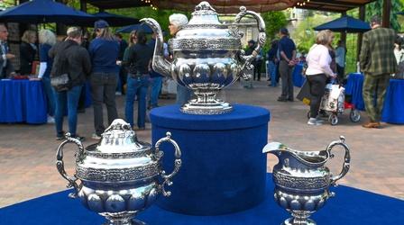 Video thumbnail: Antiques Roadshow Appraisal: William Thomson Silver Coffee Service, ca. 1813