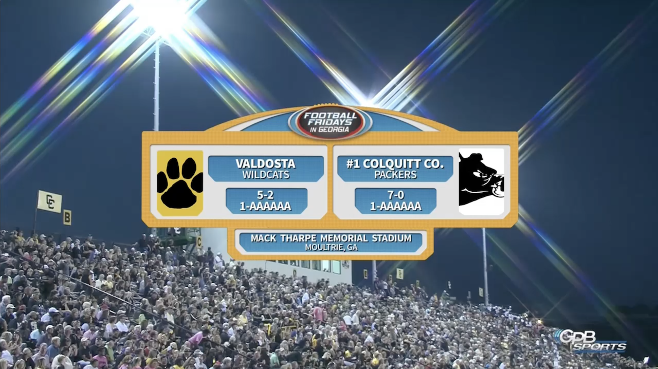 Football Fridays in Georgia Colquitt County vs. Valdosta Season 2015  Episode PBS