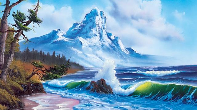 The Best of the Joy of Painting with Bob Ross | Mountain by the Sea