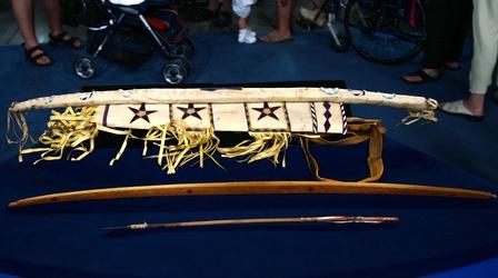 Video thumbnail: Antiques Roadshow Appraisal: Geronimo-signed Bow Case & Quiver, ca. 1895