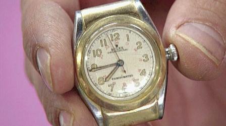 Video thumbnail: Antiques Roadshow Appraisal: Hooded Bubbleback Rolex, ca. 1940