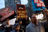 News Wrap: Activists protest Trump's national emergency