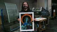 How Justin Hampton Turned ’90s Grunge Into Iconic Rock Poster Art