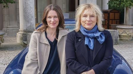 Video thumbnail: Celebrity Antiques Road Trip Jennifer Saunders and Patricia Potter