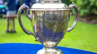 Appraisal: Whiting Silver Billiards Trophy & Illustration