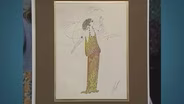 Appraisal: Erté Painting, ca. 1970