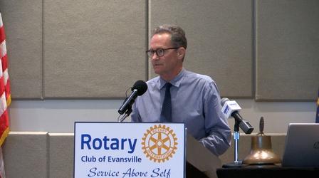 Video thumbnail: Evansville Rotary Club Regional Voices: Matthew Graham, Indiana's Poet Laureate