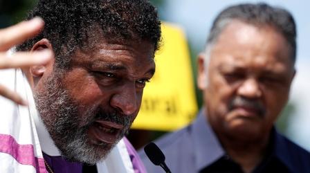 Video thumbnail: PBS NewsHour Voter suppression and COVID-19’s impact on people of color