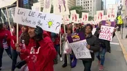 CPS Teachers, Staff Rally and March as Strike Nears