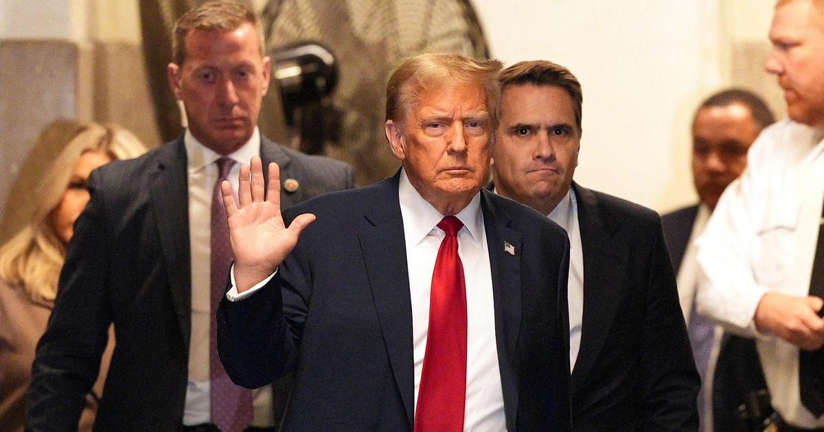 PBS News Hour | Hush money trial judge considers if Trump violated gag order | Season 2024