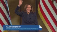 Harris Accepts Democratic Nomination in DNC Speech