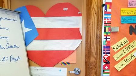 Video thumbnail: PBS NewsHour Puerto Rican students flock to U.S. mainland