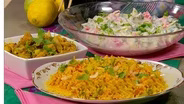 Bell Pepper and Tomato Rice with Cashews
