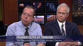 Video thumbnail: Chicago Tonight Chicago Tribune Reporters Sound Alarm on Newspaper’s Future