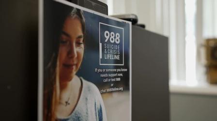 Video thumbnail: PBS NewsHour Ohio lawmakers work to fund 988 suicide prevention hotline