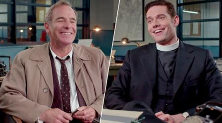 Video thumbnail: Grantchester Do You Know Your Co-Star: Robson Green & Tom Brittney