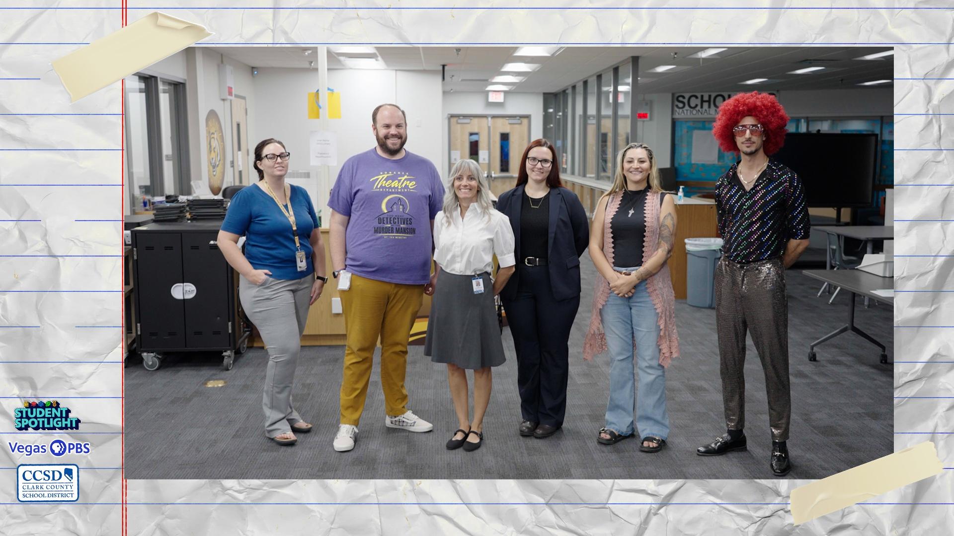 About a dozen staff members at Bonanza HS were once students at Bonanza HS!