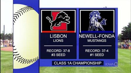 Video thumbnail: Iowa PBS Presents (1A) 2021 IGHSAU Girls State Softball Championships