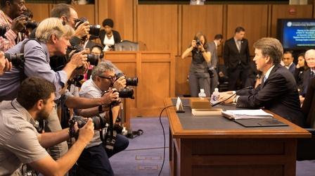 Video thumbnail: PBS NewsHour Release of emails, documents rock Day 3 of Kavanaugh hearing