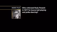 The Index File Section | Polka and Bocce Ball Quiz