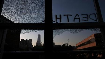 Video thumbnail: PBS NewsHour Amid protests, Hong Kong's interest in local elections soars