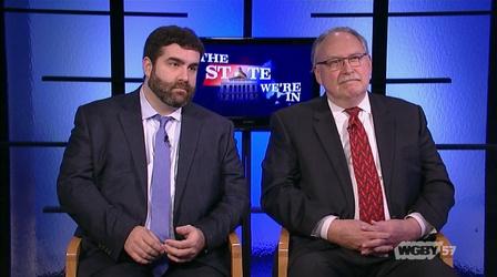 Video thumbnail: Connecting Point The State We're In: Rep. Steve Kulik & Rep. Paul Mark