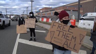 Protest over transfer of detainees from Bergen County jail