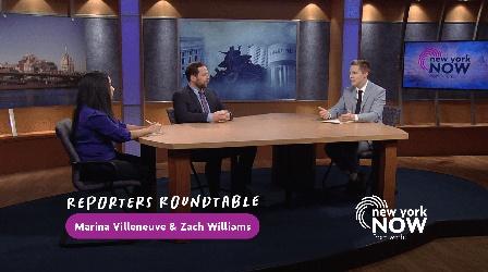 Video thumbnail: New York NOW Reporters Roundtable: Future of Bail Reform