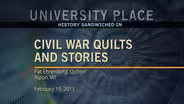 Civil War Quilts and Stories