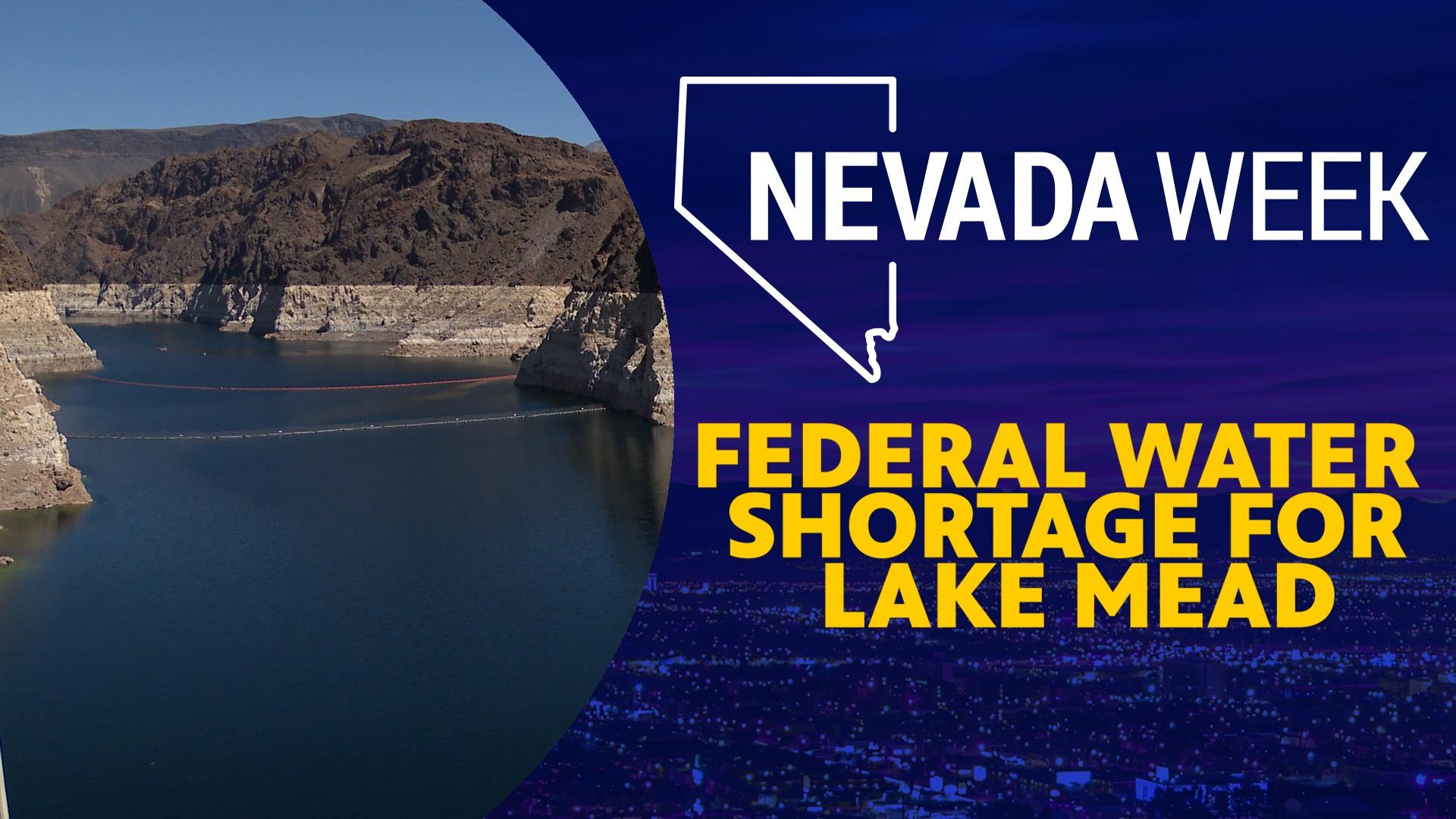 Federal Water Shortage for Lake Mead